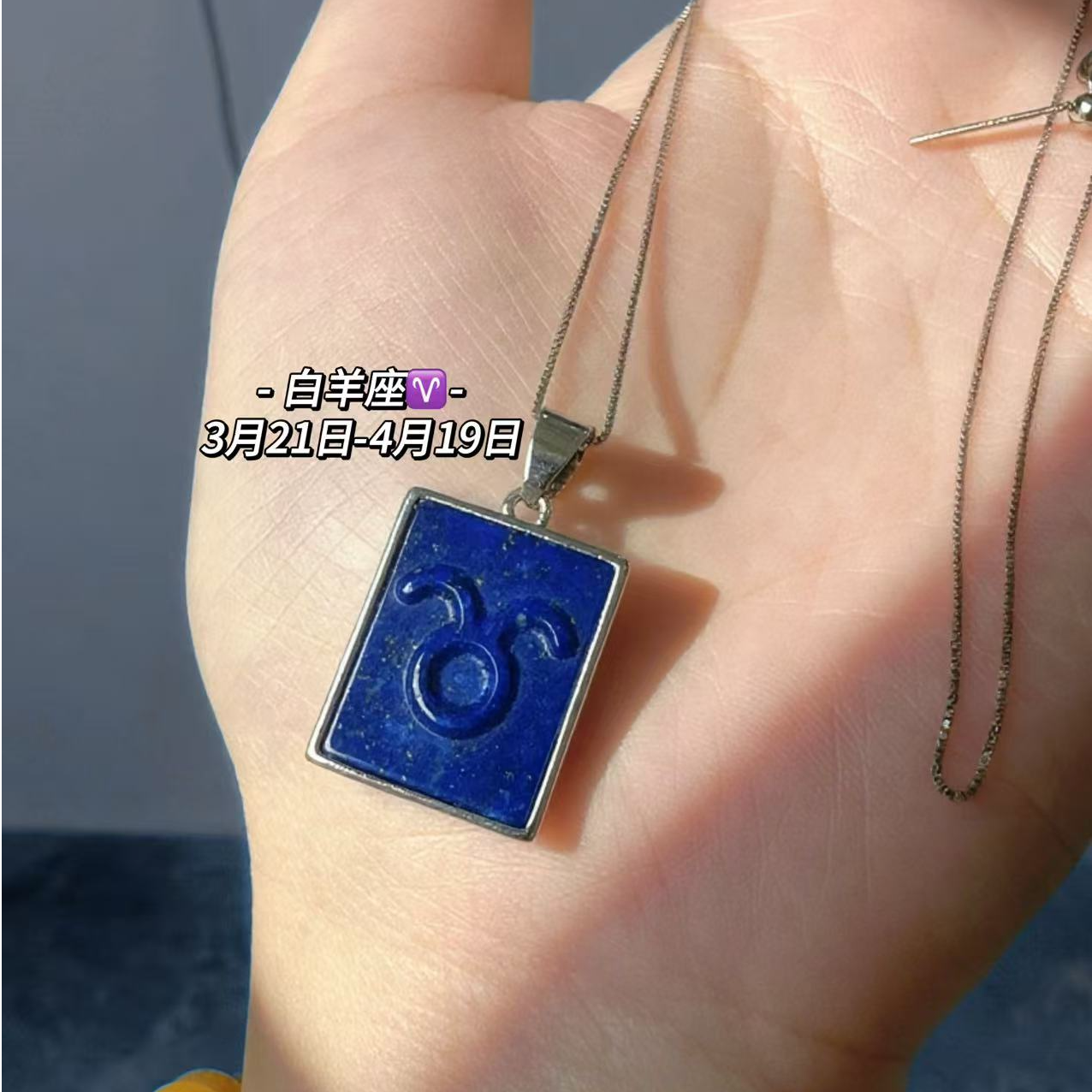 合金项链 十二星座项链款（925）