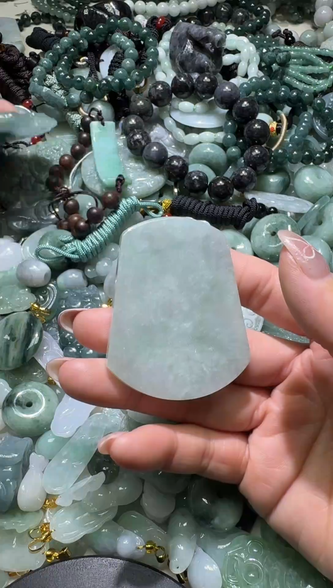 吊坠(不含链)未镶嵌翡翠1