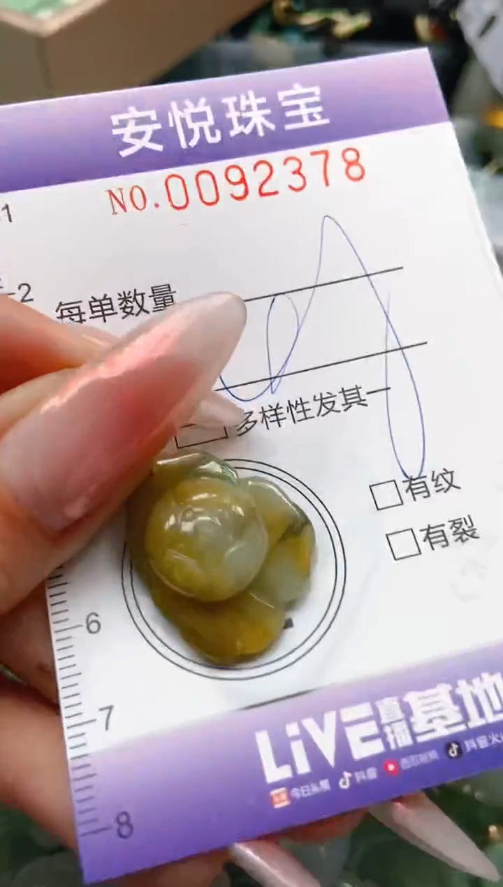 【闪购商品】翡翠颈饰未镶嵌闪购0092378