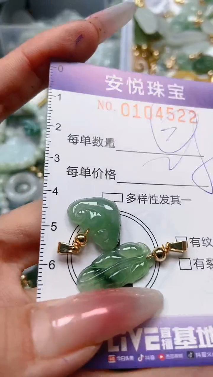 【闪购商品】翡翠颈饰未镶嵌闪购0104522