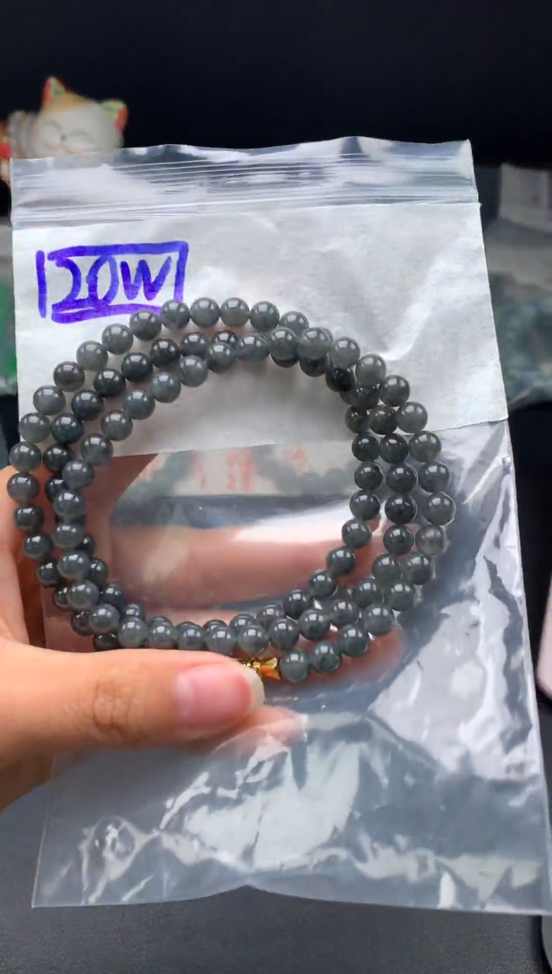 未镶嵌挂件翡翠25  卡6.4