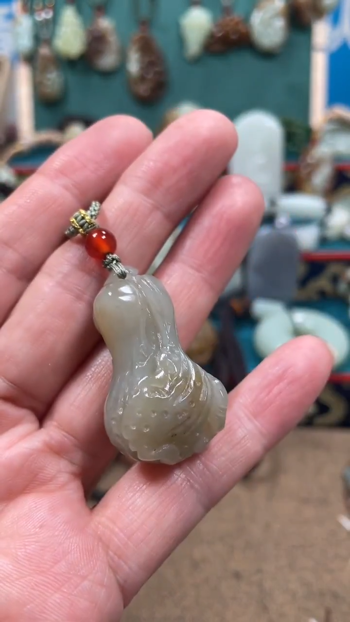 未镶嵌和田玉挂件0025
