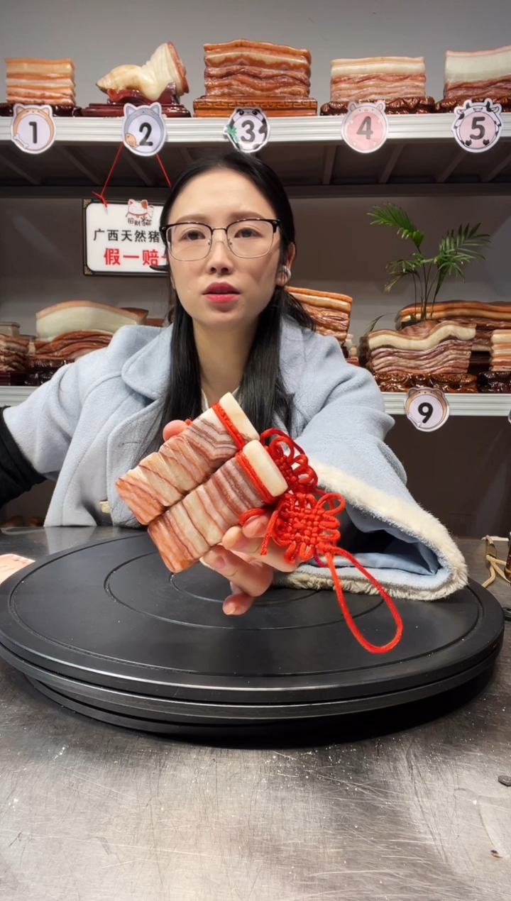 【闪购商品】天然石材柳州猪肉石