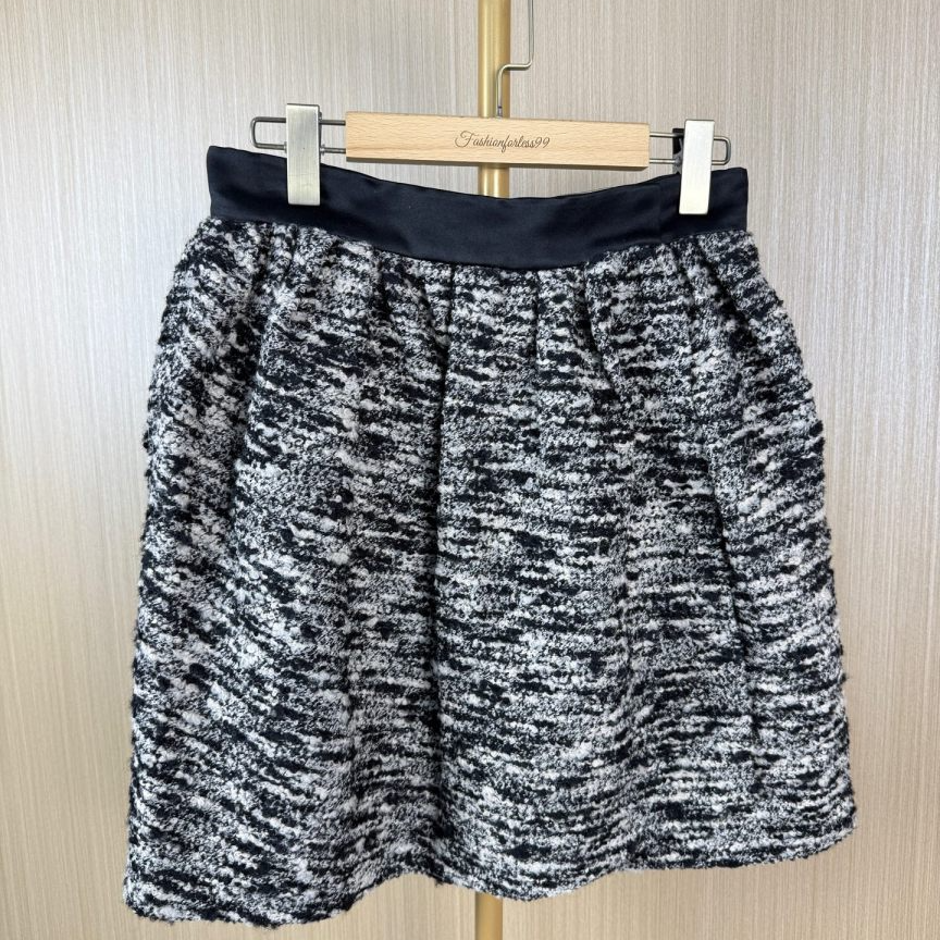 99新 DIOR/迪奥 羊驼毛半身裙 40 16212739