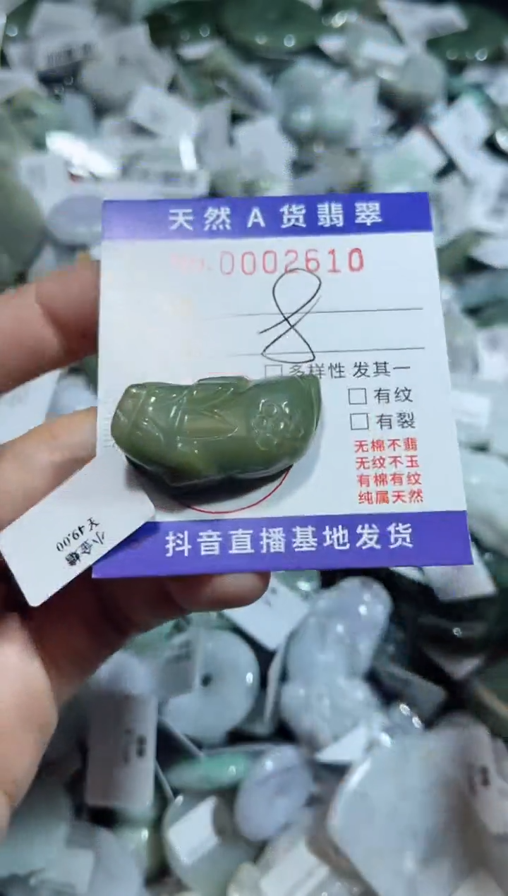 【闪购商品】翡翠颈饰未镶嵌00002610