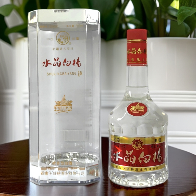白杨水晶白杨军垦1949款52度500ml