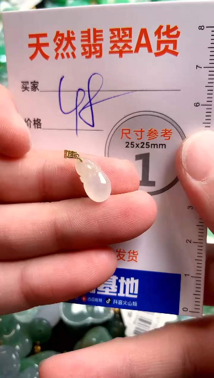 【闪购商品】翡翠颈饰18K金镶嵌13002726