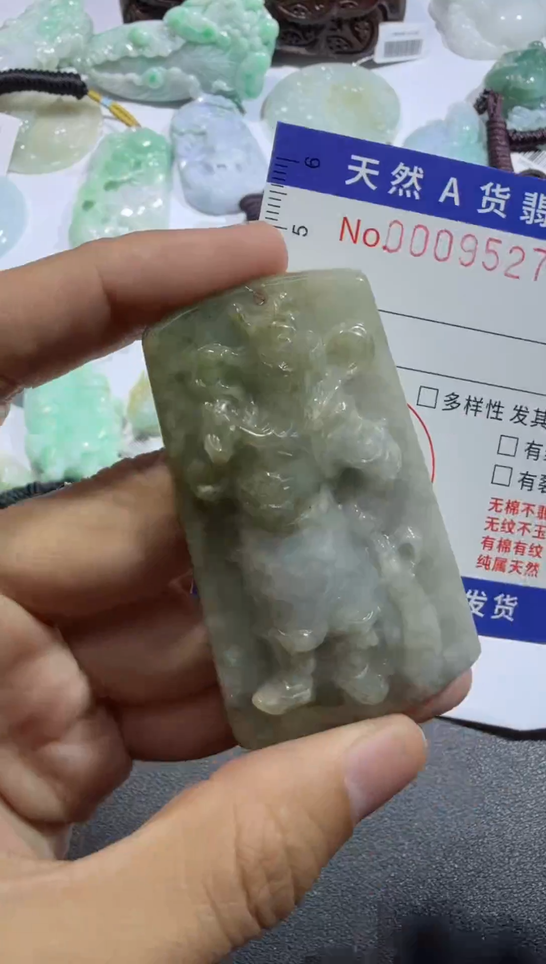 【闪购商品】翡翠颈饰未镶嵌00009527