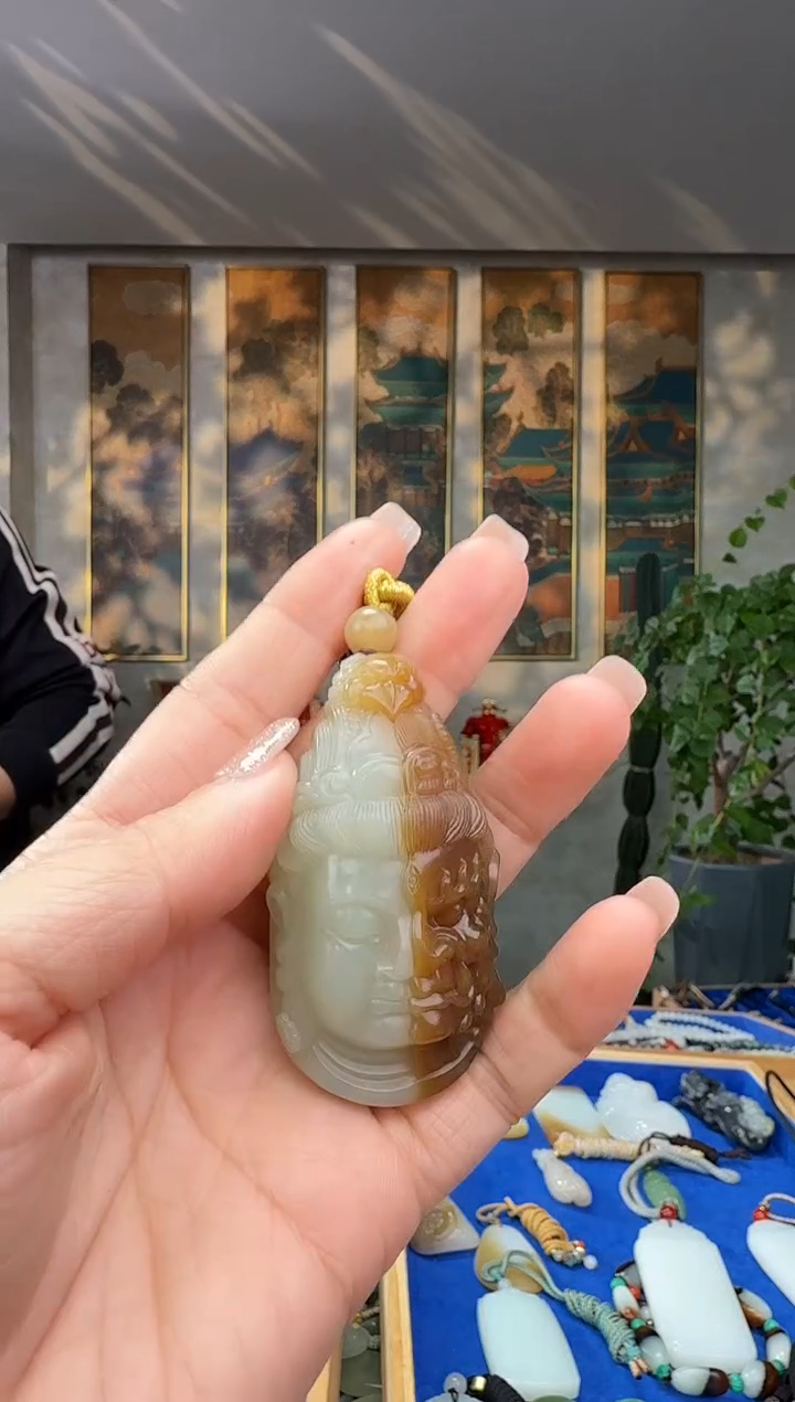 未镶嵌和田玉挂件拍一发一