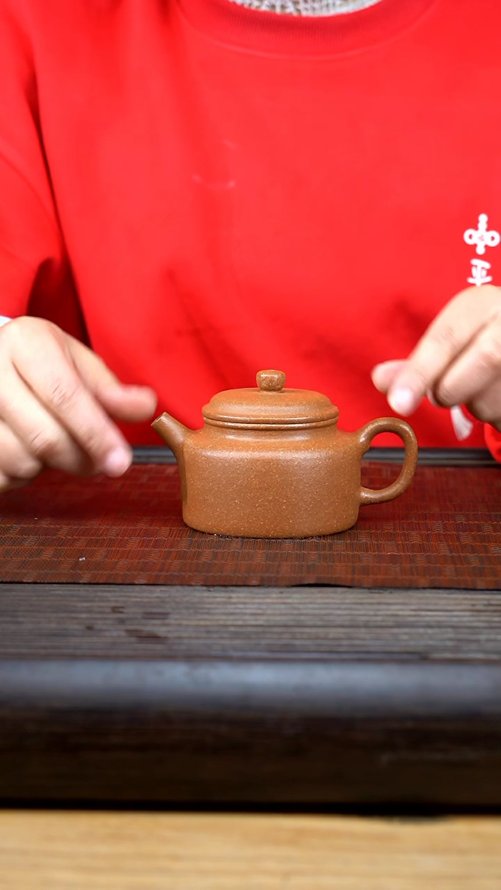 【闪购商品】紫砂茶壶黄降坡粗砂德钟微瑕不退不换