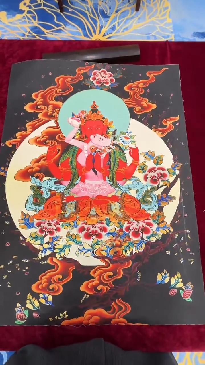 卷轴画唐卡16006