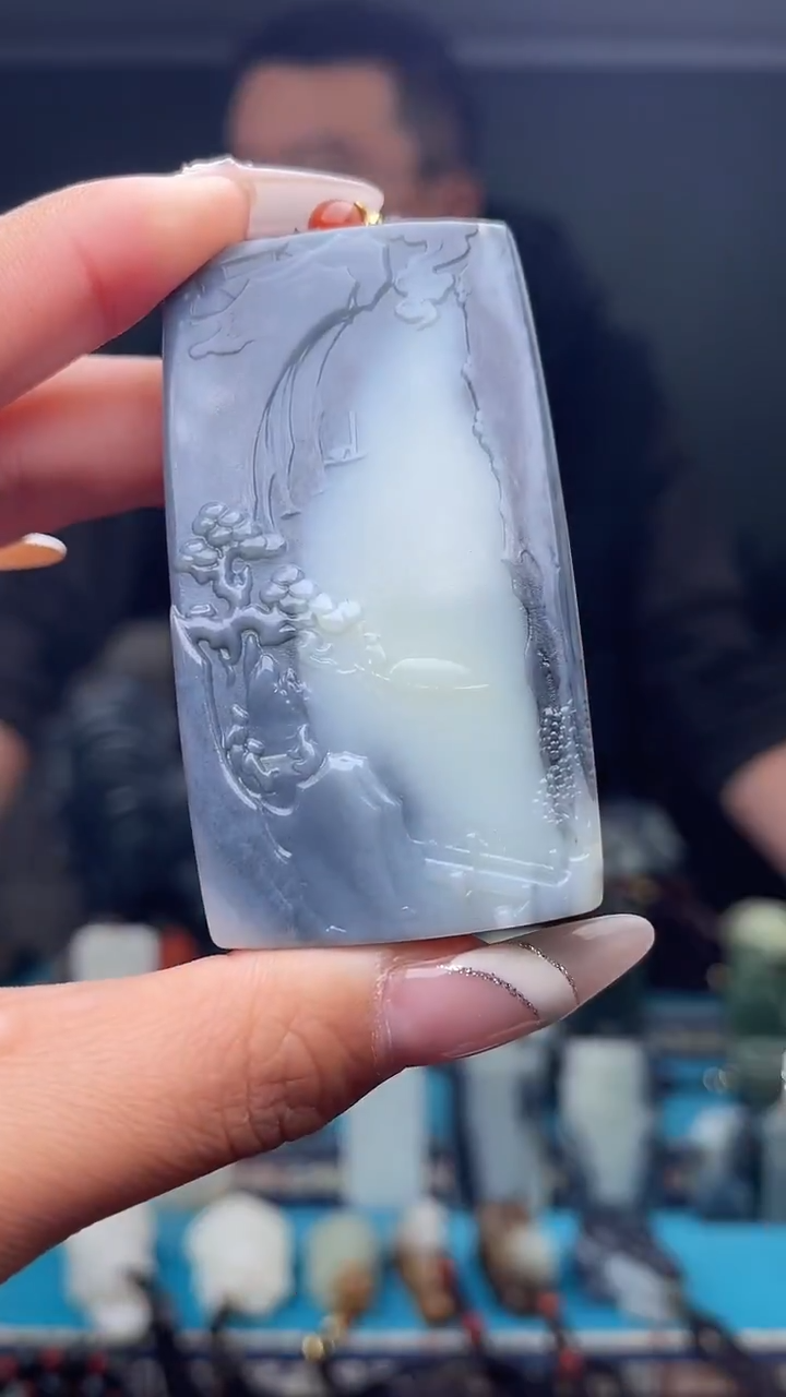 未镶嵌和田玉挂件1