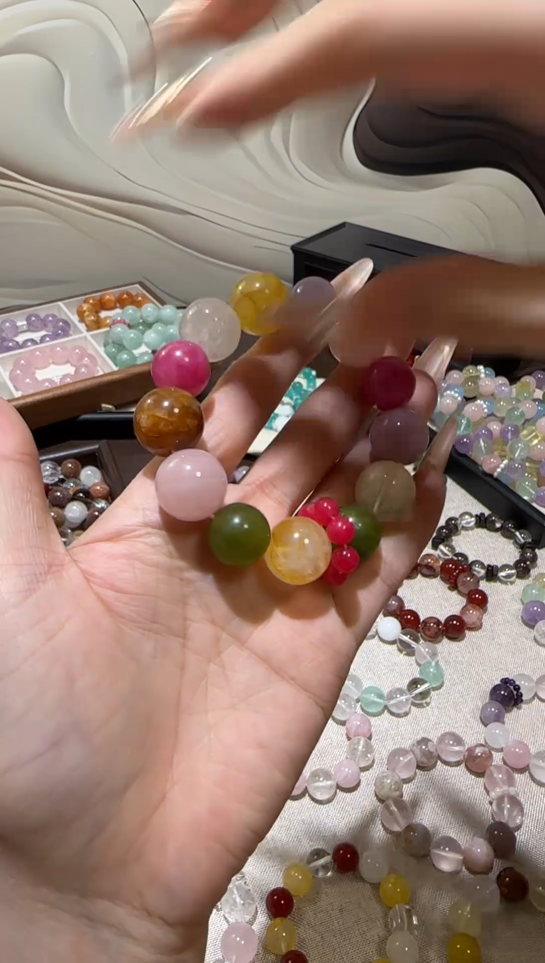 未镶嵌手串水晶多宝