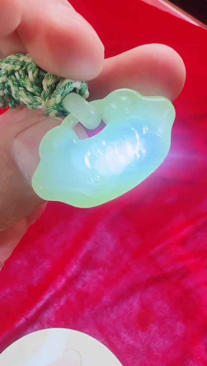 【闪购商品】和田玉吊坠(赠链)未镶嵌弘利宠粉/宝宝锁