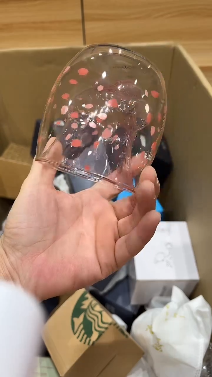 樱花双层杯简装发货
