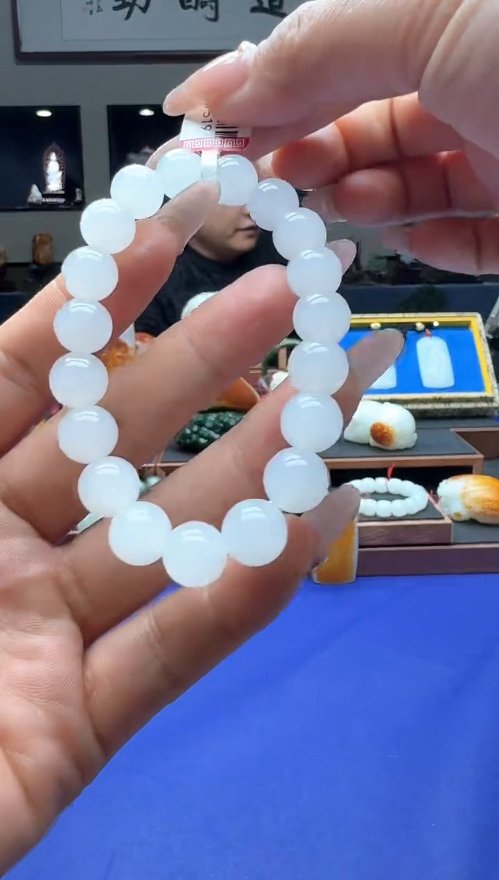 【闪购商品】和田玉手串未镶嵌sdklm10