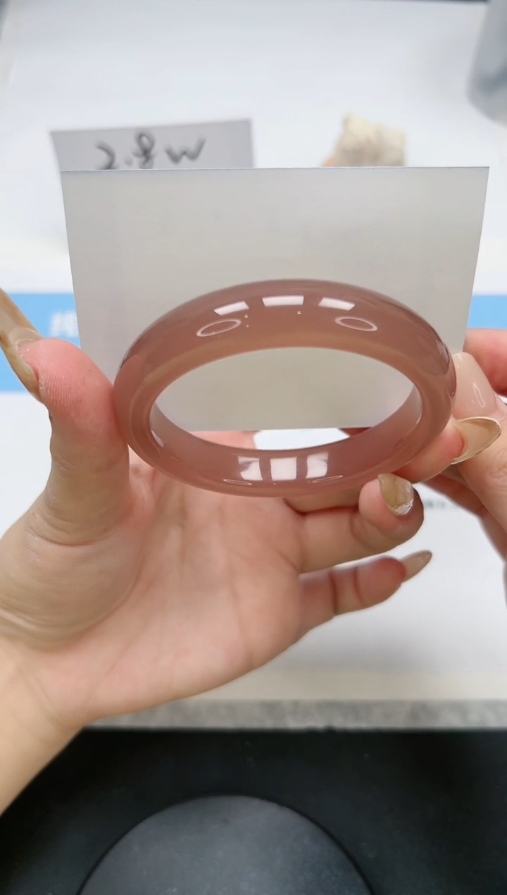 【闪购商品】石英质玉手镯未镶嵌175/葡萄紫58