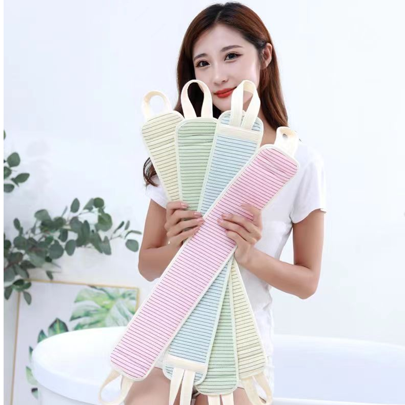 JIEJING/洁净银微子抗菌拉背巾强力去污成人男女新款条纹搓澡神器