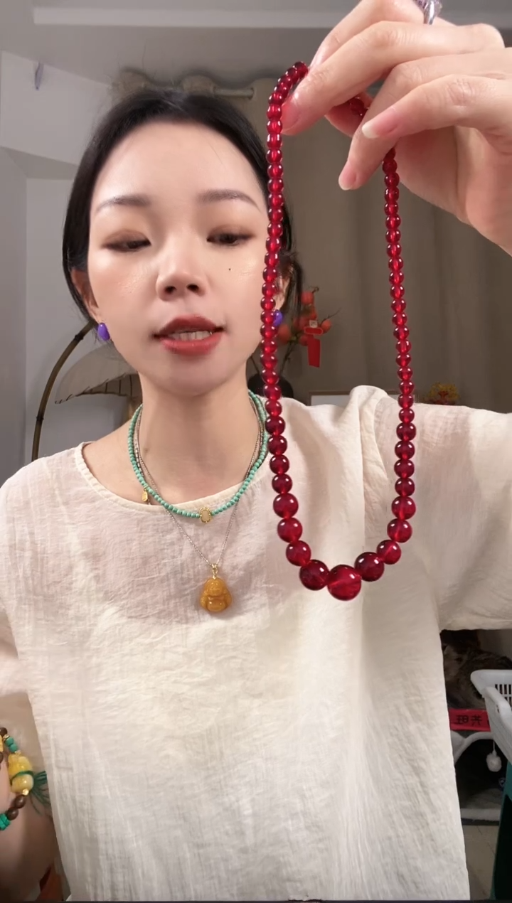 【闪购商品】琥珀颈饰未镶嵌E399EEEEE