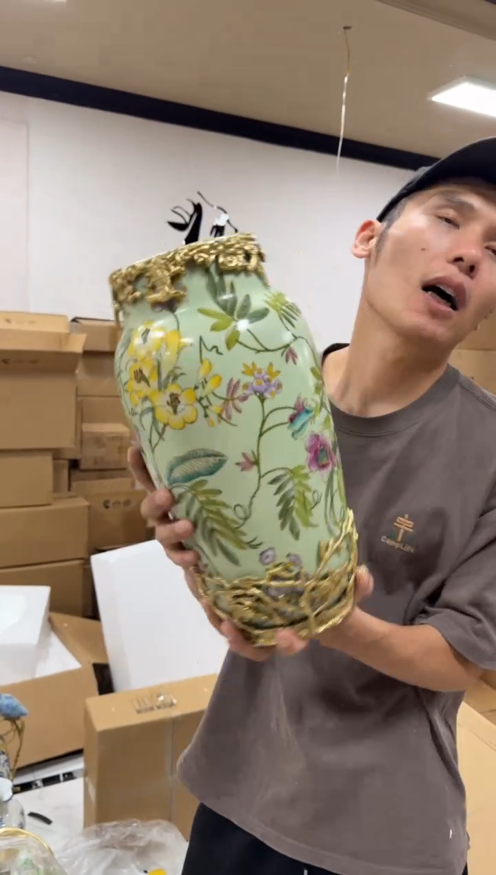 黄铜黛姿家居装饰品摆件  