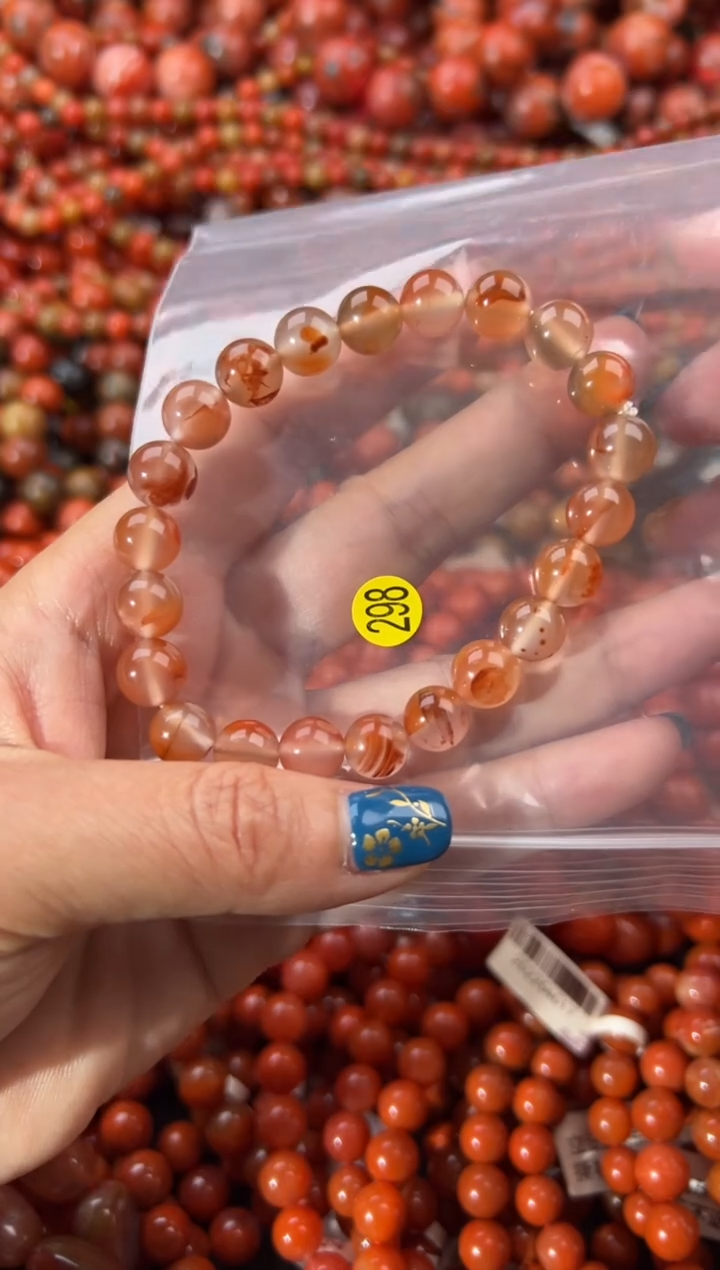 未镶嵌手串南红玛瑙9