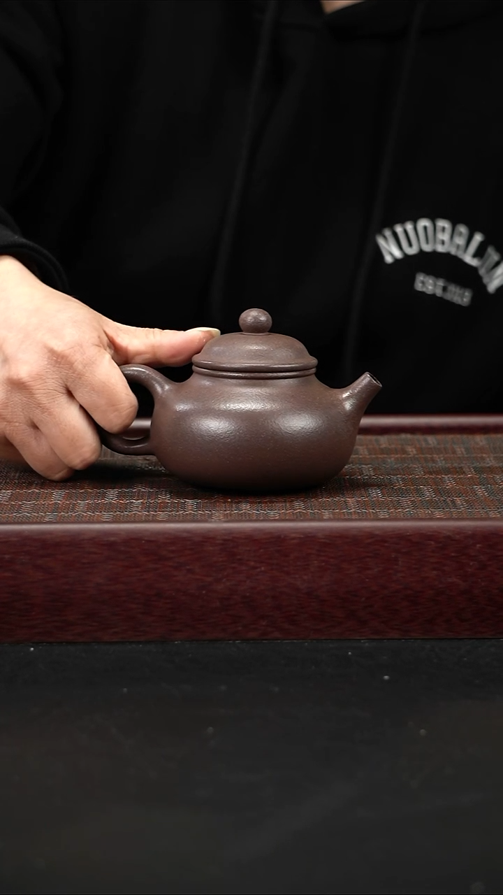 茶壶紫砂lzx全砂天青 容天