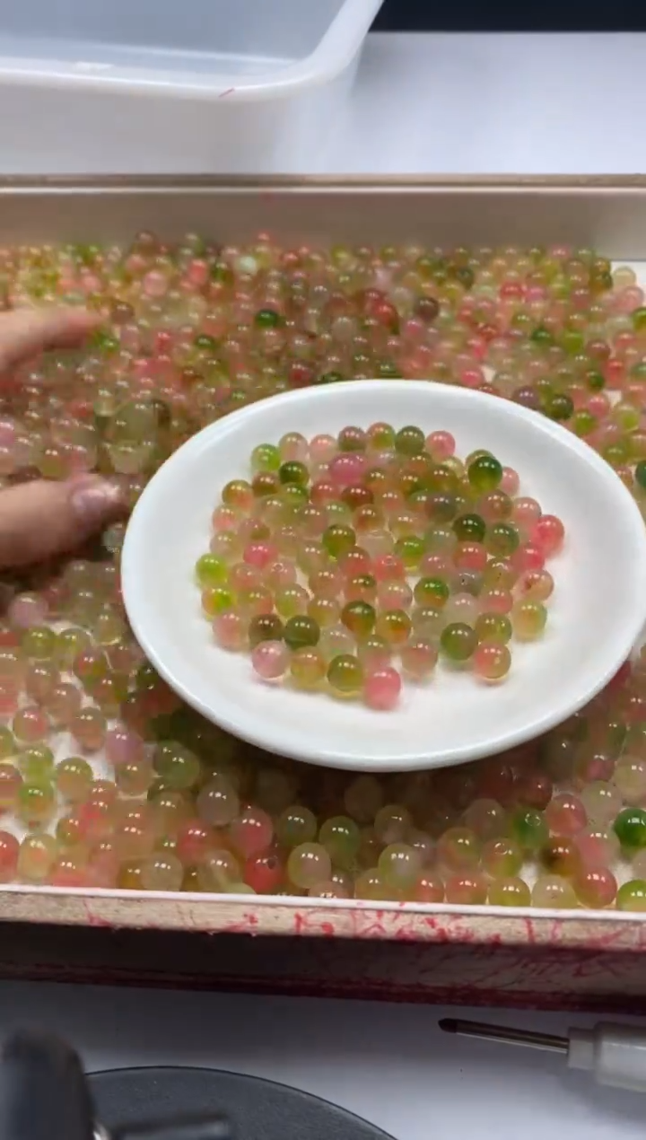 【闪购商品】玛瑙/玉髓颈饰未镶嵌w833水蜜桃盐源8mm*30颗