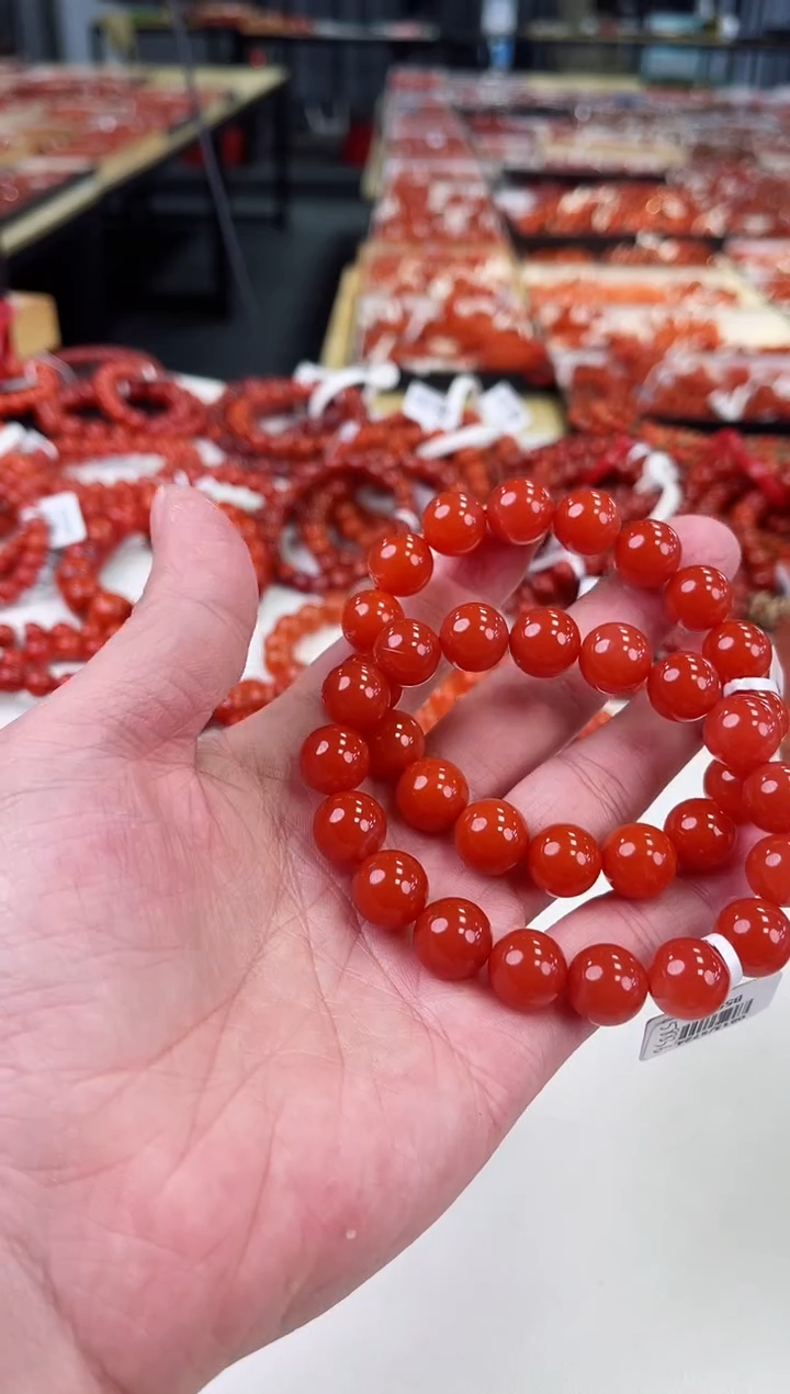 【闪购商品】南红玛瑙冰红手串12+未镶嵌（多样式发其一）