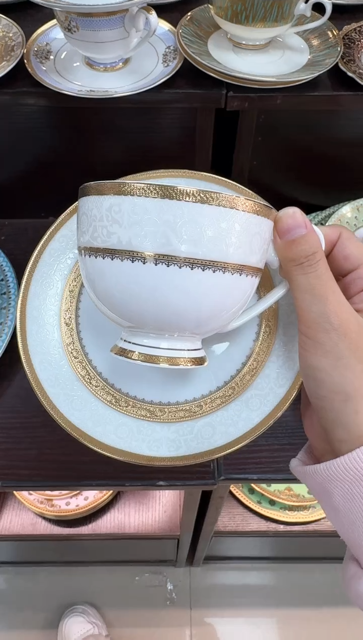 【闪购商品】瓷片1杯1碟 春节活动福利价 春节活动福利价