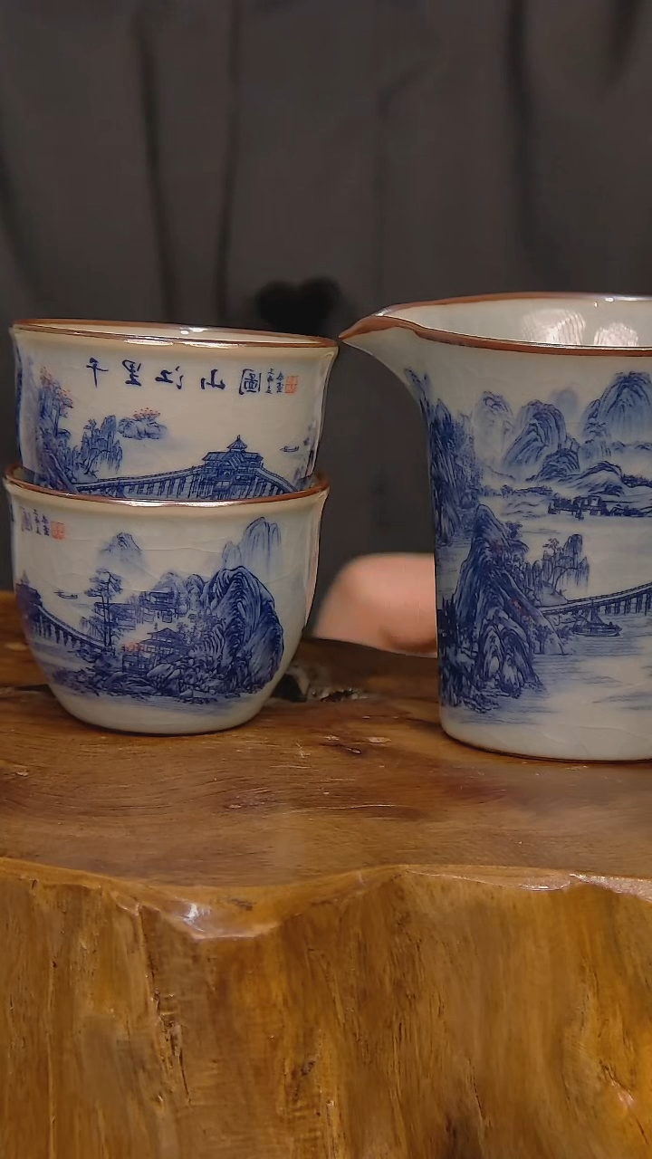 【闪购商品】简装家用款3件套 陶瓷家用茶具系列