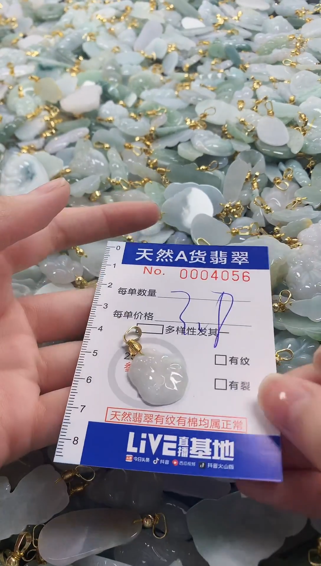 颈饰未镶嵌翡翠天然a货翡翠