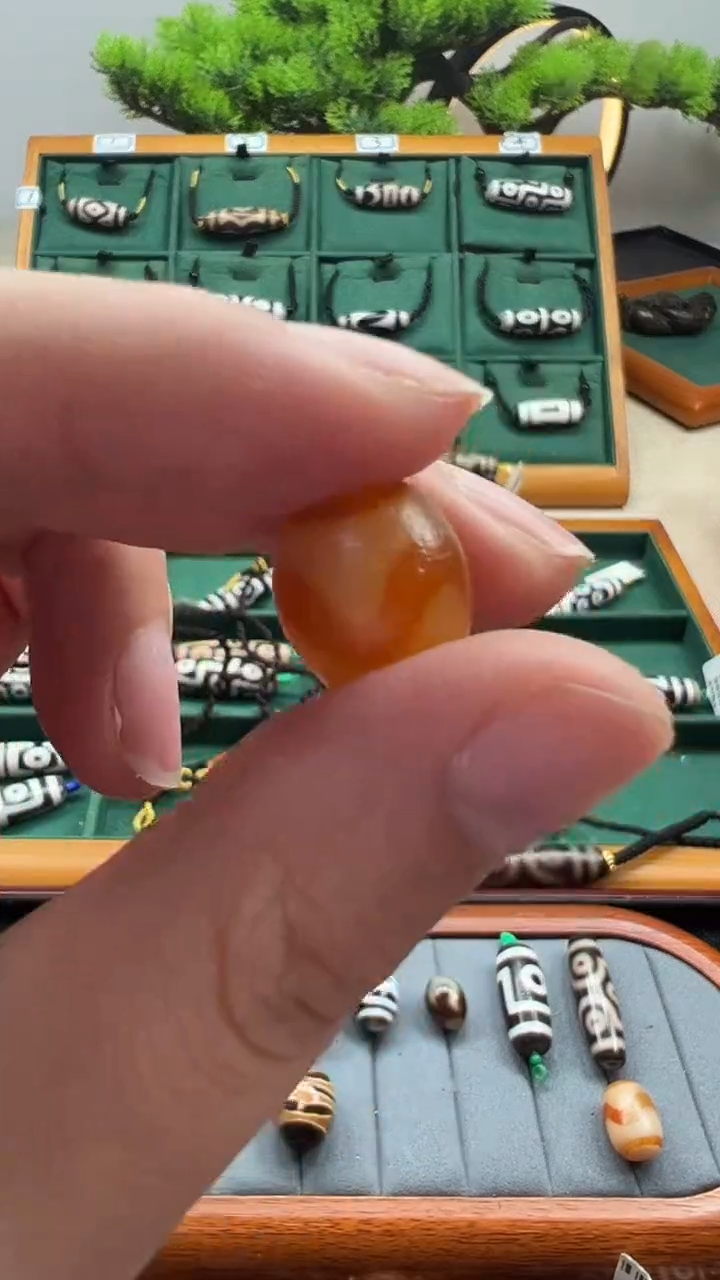 玛瑙/玉髓（覆膜）颈饰未镶嵌19（微瑕）