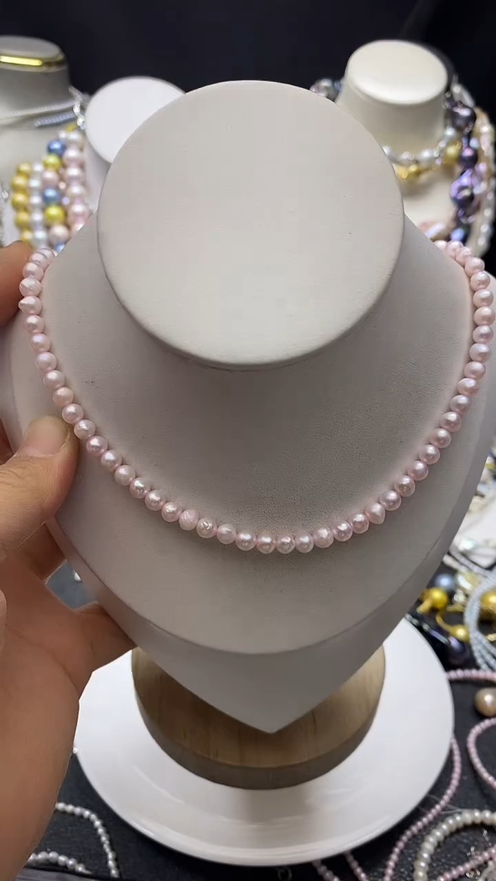 颈饰未镶嵌淡水珍珠多人
