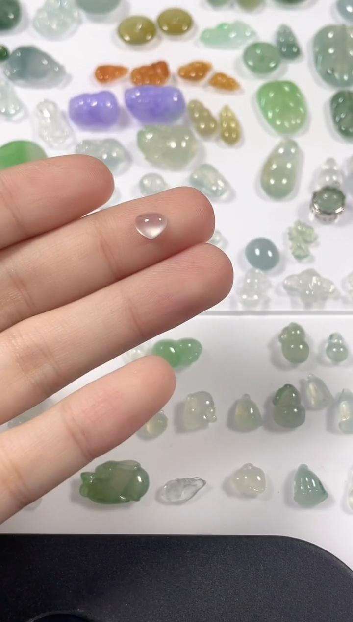 未镶嵌裸石翡翠缅甸天然翡翠8886