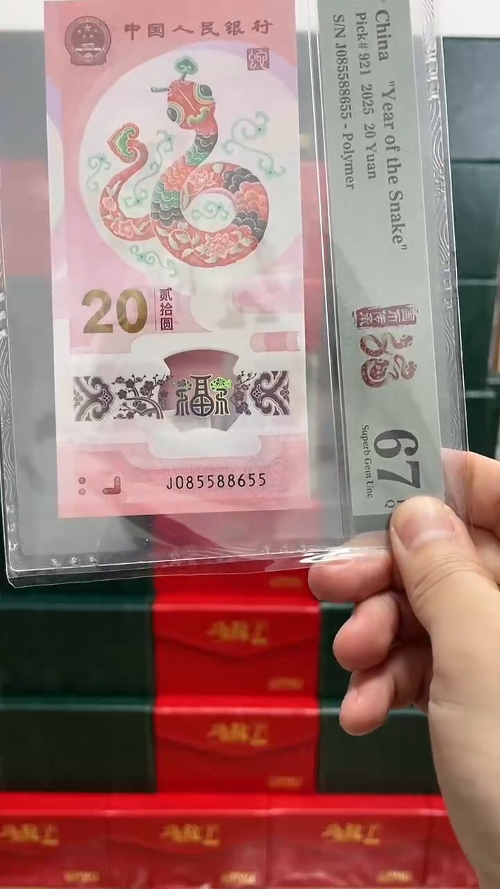 塑料蛇钞-8655-------------