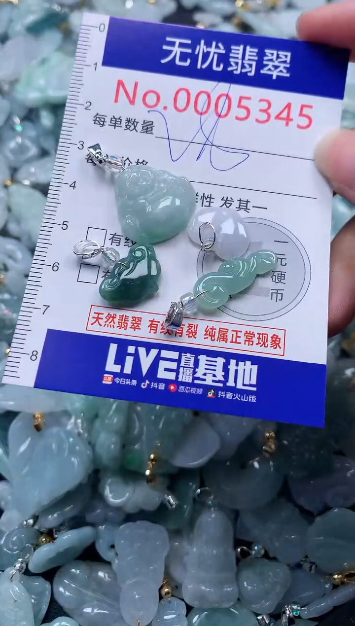 颈饰未镶嵌翡翠5345