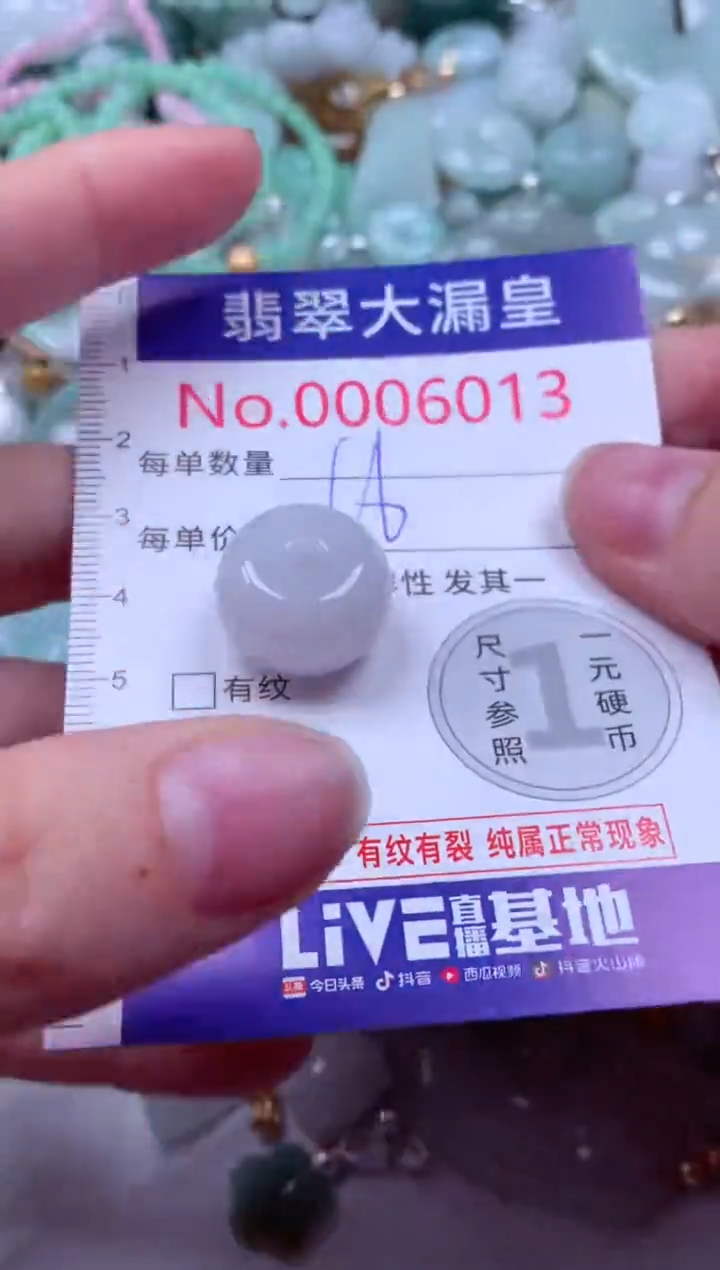 吊坠(不含链)未镶嵌翡翠6013