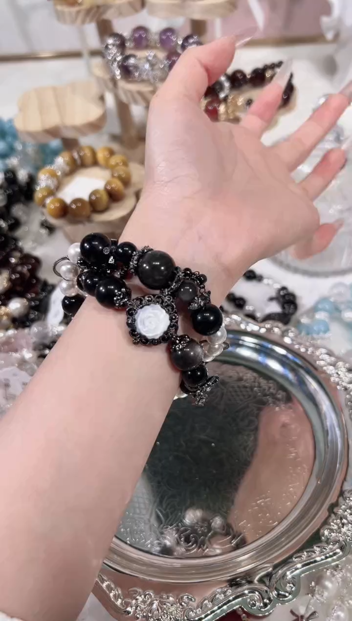 【闪购商品】水晶手链未镶嵌天然水晶默认微瑕 多样性发货发其一