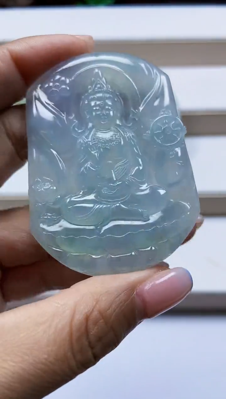 颈饰未镶嵌翡翠翡翠A货