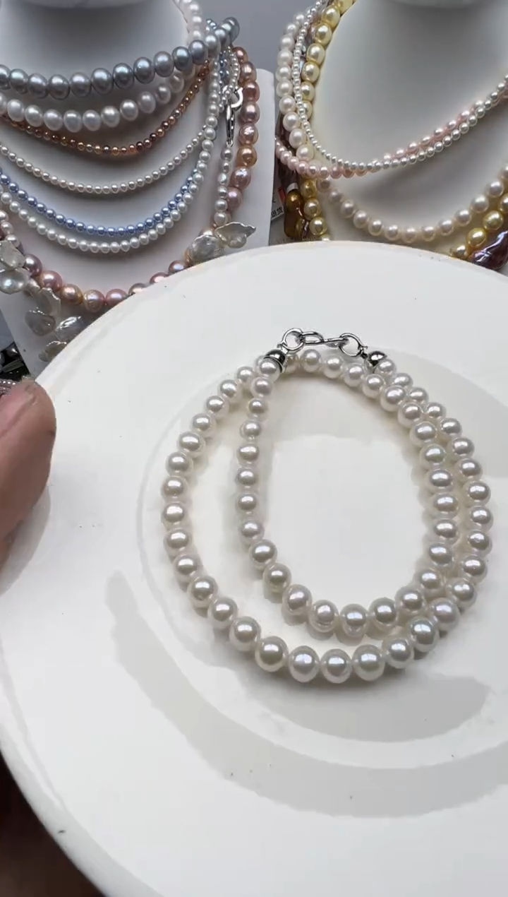 【闪购商品】淡水珍珠颈饰未镶嵌1