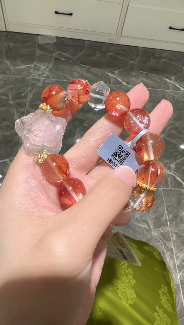 水晶手串未镶嵌手串