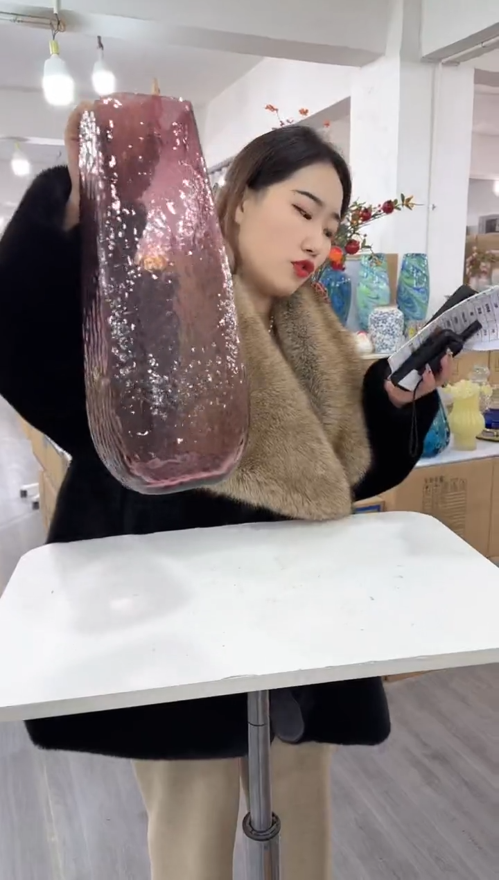 【闪购商品】琉璃简屿花器G-36品