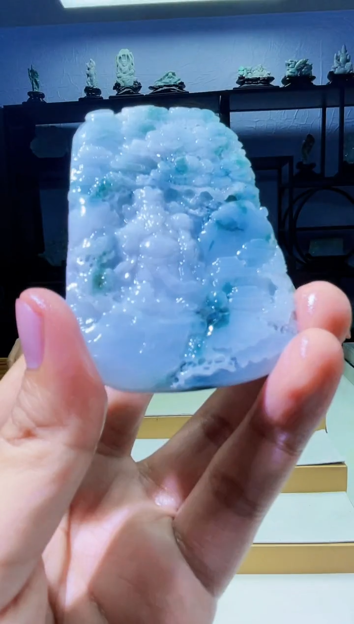 【闪购商品】定制翡翠未镶嵌 毛货03070072