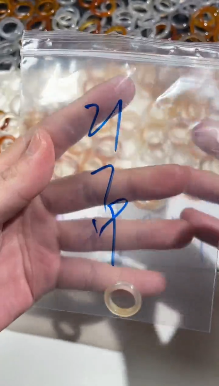 【闪购商品】玛瑙/玉髓戒圈未镶嵌21