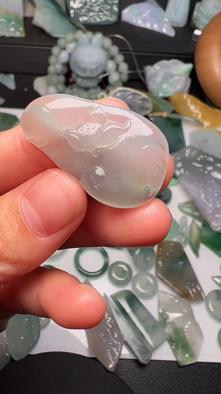 未镶嵌定制翡翠天然A货翡翠未抛光