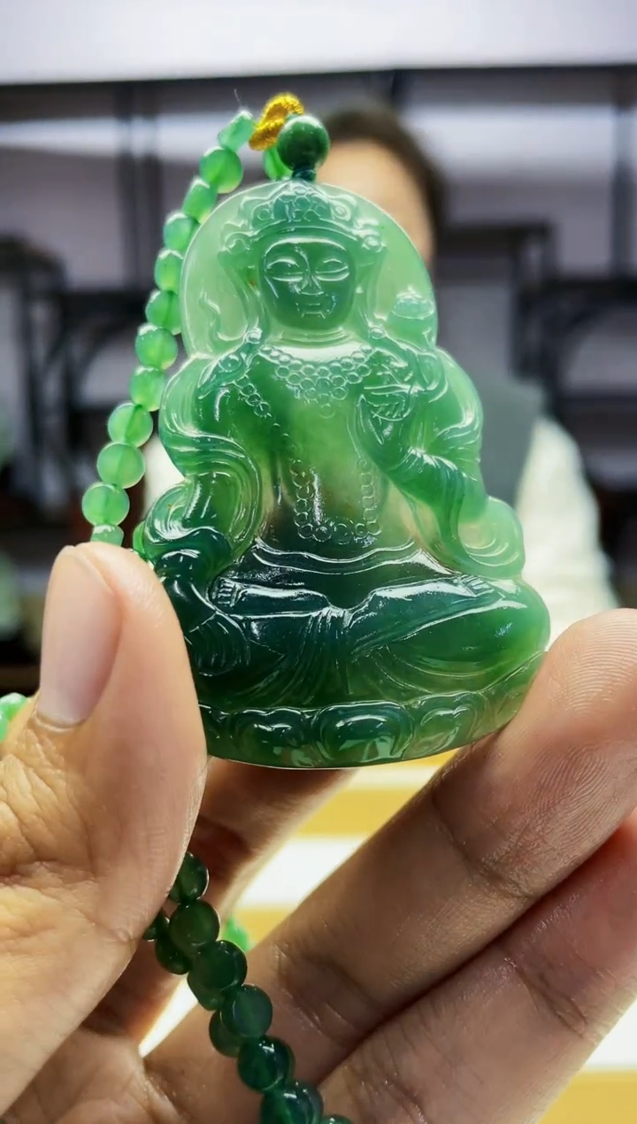 【闪购商品】定制翡翠未镶嵌毛货02090309多样性发其一