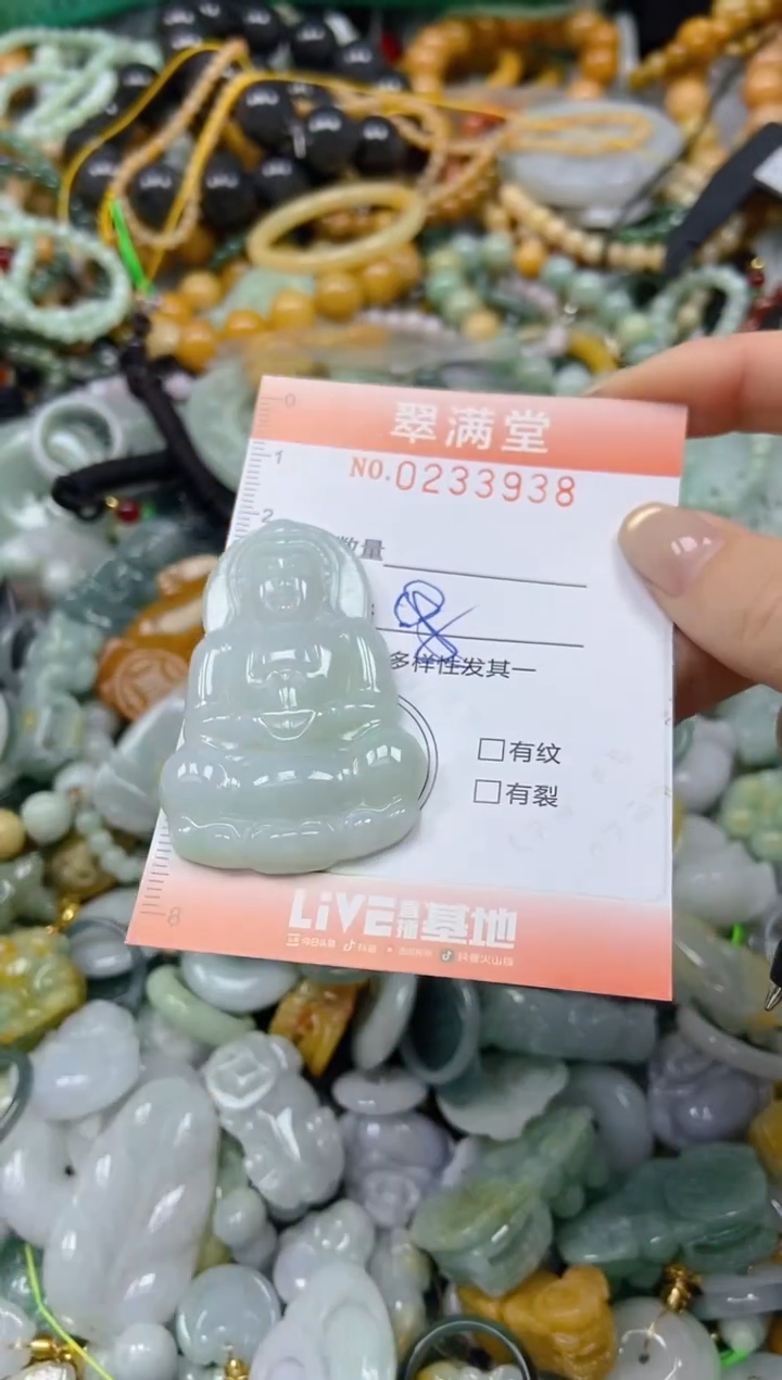 未镶嵌挂件翡翠闪购0233938