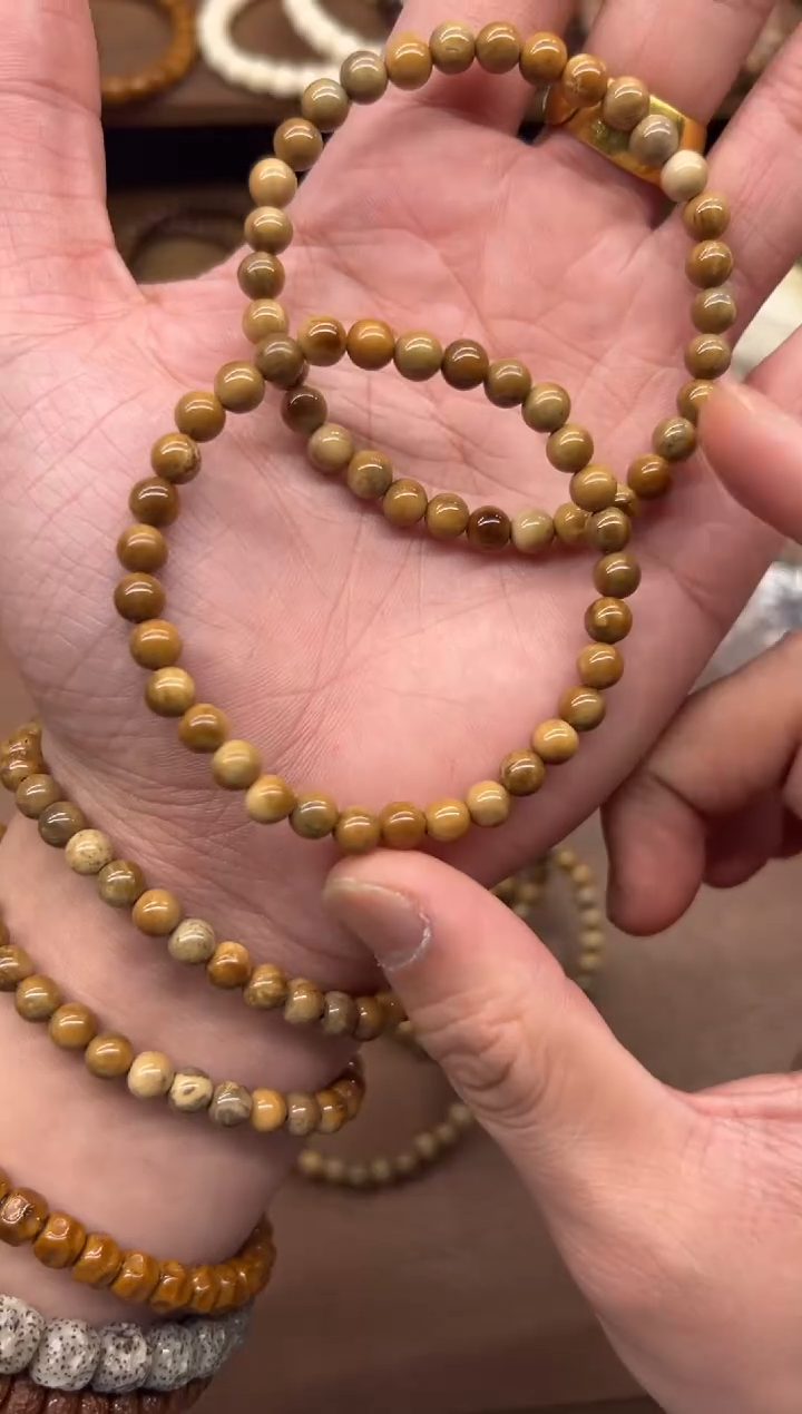 手串库克库克楼兰卡6圆珠 小福利款