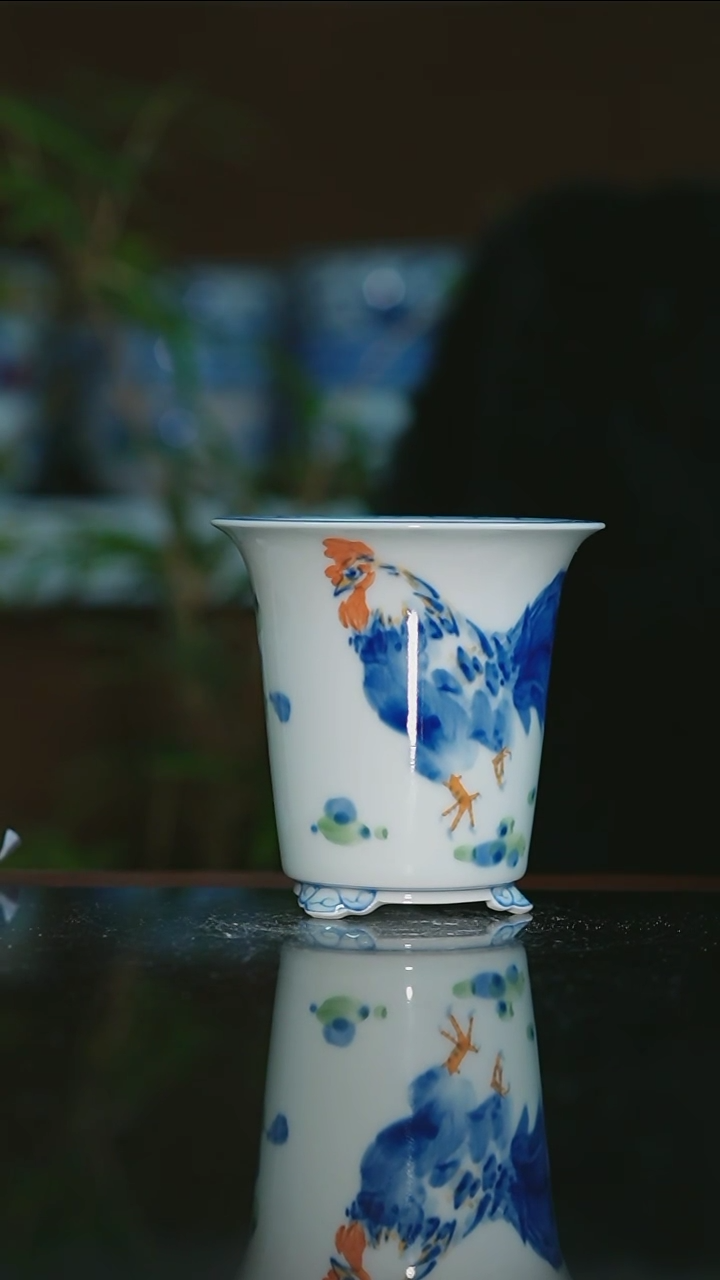 【闪购商品】手绘陶瓷内口7高9深