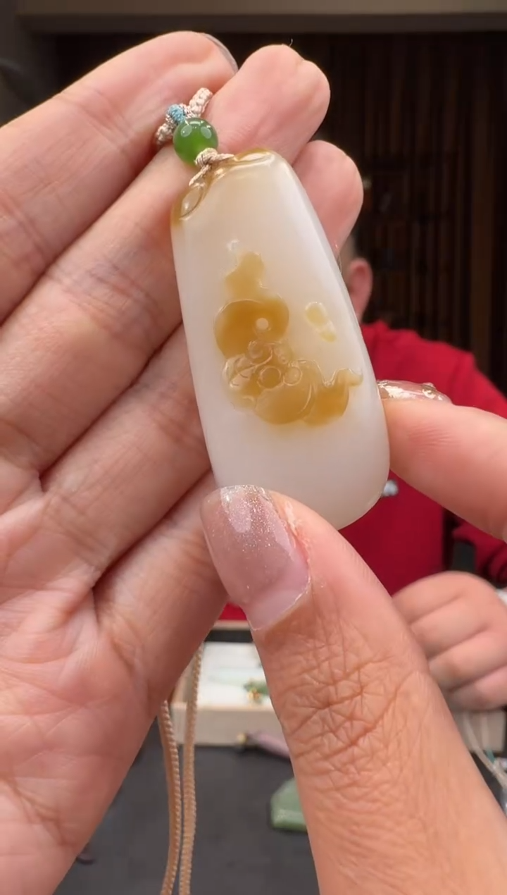 【闪购商品】和田玉108未镶嵌1.30冯总